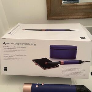 Dyson Airwrap Complete Long - Purple and Black